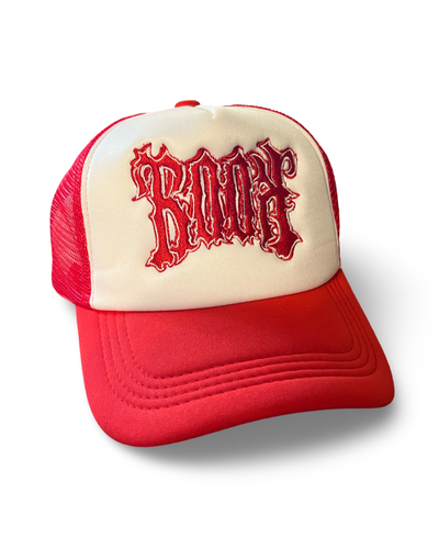 Embroidered “ROOK” Red Foam SnapBack Trucker Hat