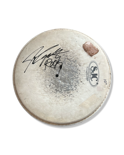 “ROOK” Personally Signed Drum Head One Of A Kind!